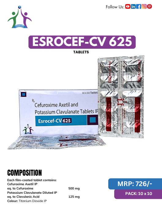 Esrocef-CV 625